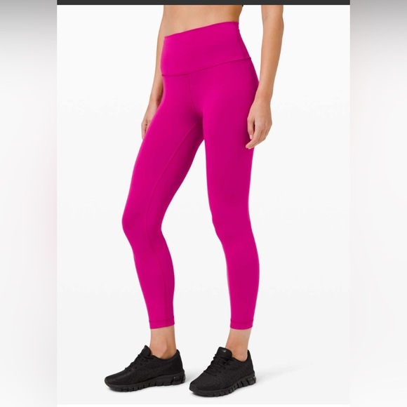 Lululemon Wunder Train High-Rise Tight 25" Ripened Raspberry Size 6 - Picture 1 of 5